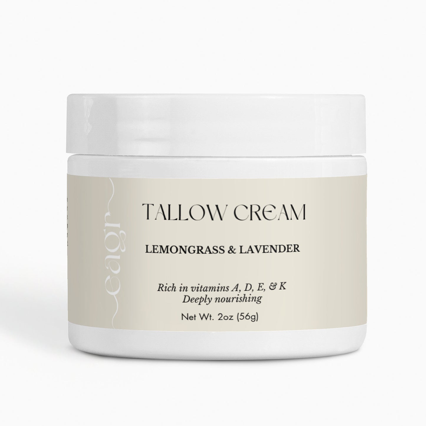 Tallow Cream Lemongrass & Lavender