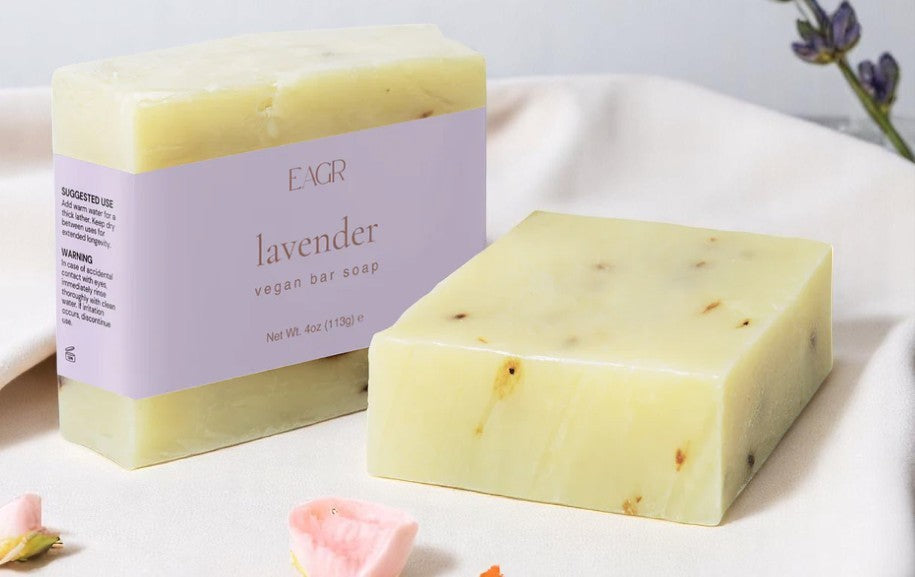 Natural Lavender Soap Bar for Sensitive Skin